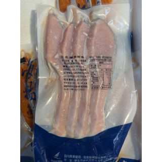 鹽漬鮭魚半月切4入/約300g