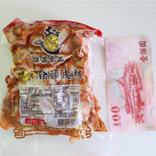 煙燻台灣豬頭皮 約600g±5%